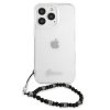Guess GUHCP13XKPSBK iPhone 13 Pro Max 6,7 Transparent hardcase Black Pearl